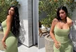 Kylie jenner pregnant showing off baby bump to friends source exclusive
